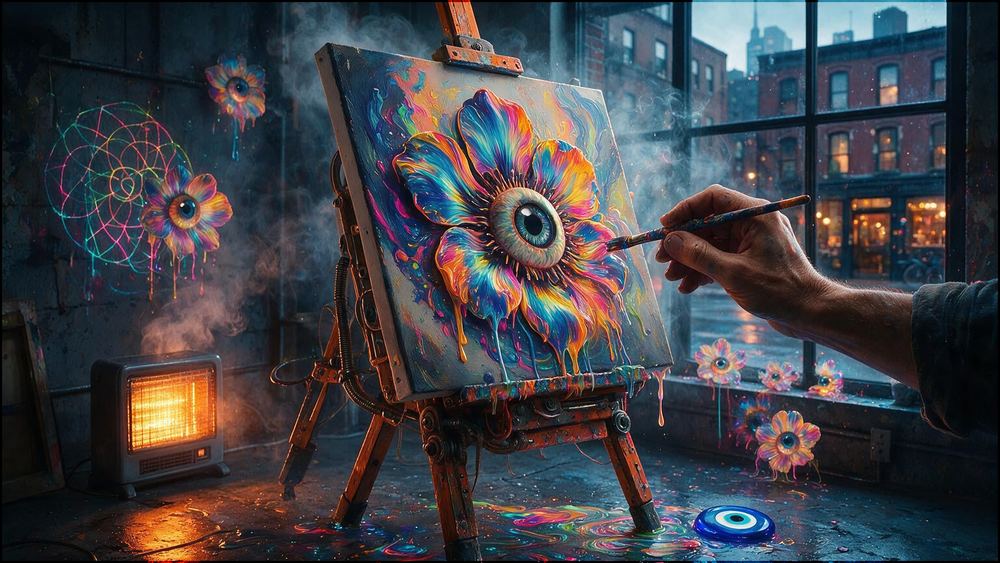 The Easel Held Steady