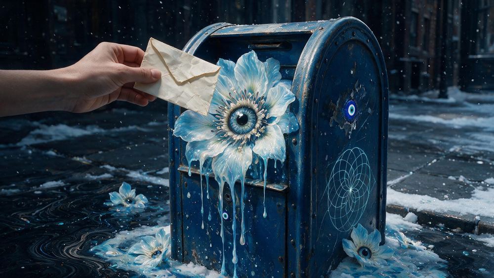 The Blue Mailbox