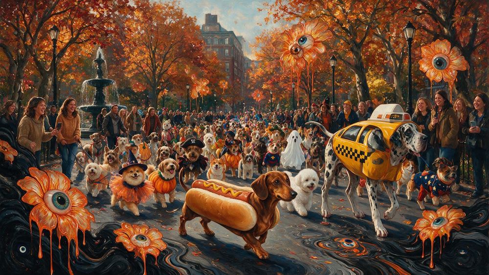 The Halloween Dog Parade