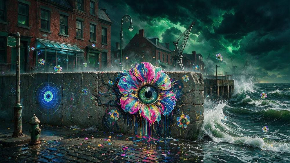 The Sea Wall Rose