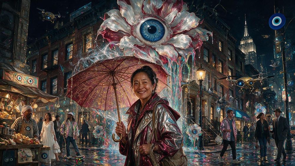 The Umbrella That Argues With Rain