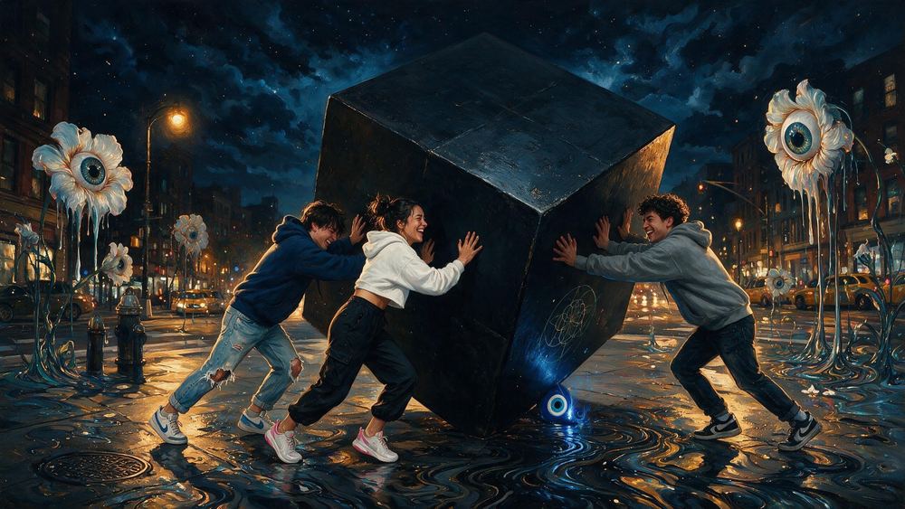 The Spinning Cube