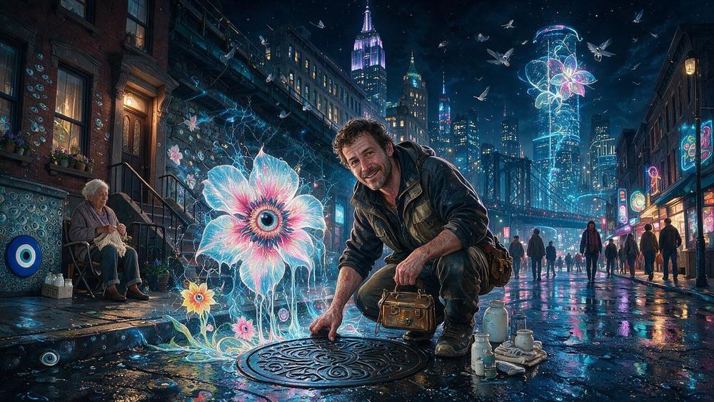 The Manhole Paratrooper