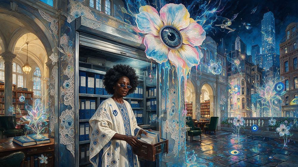 Fatoumata Diallo, a woman who catalogues an artist nobody else has catalogued