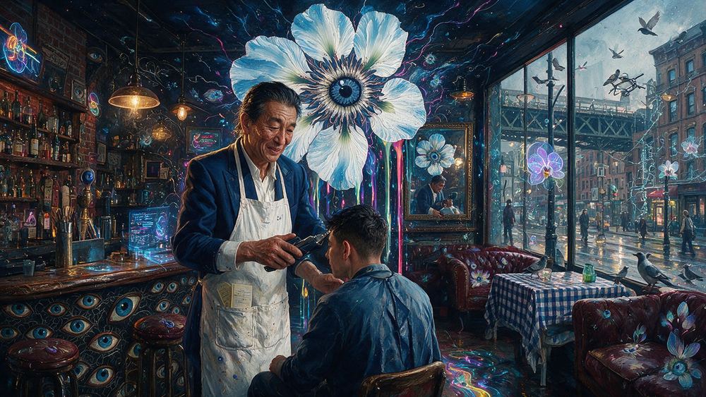Sangay Abdrakhmanov, a church basement coffee hour volunteer