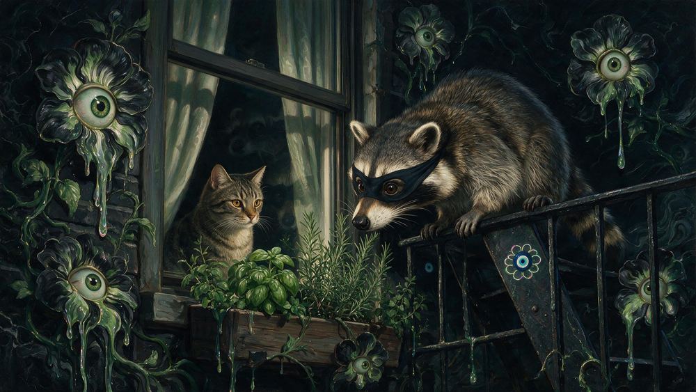 The Raccoon Burglar