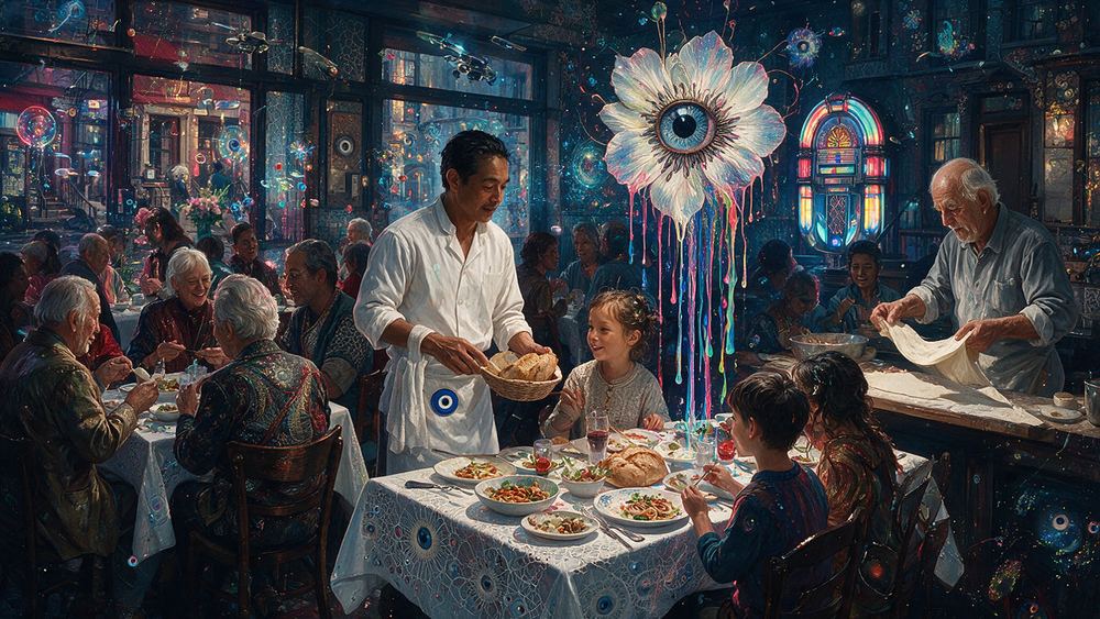 Lhakpa Villanueva-Cruz, a busboy who knows which table belongs to which family