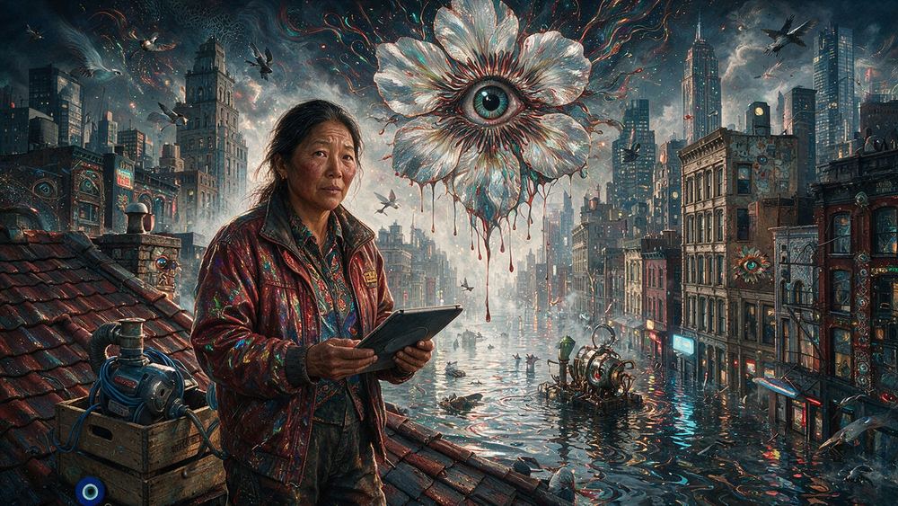 Dolma Wangdu, a flood insurance adjuster with bad news