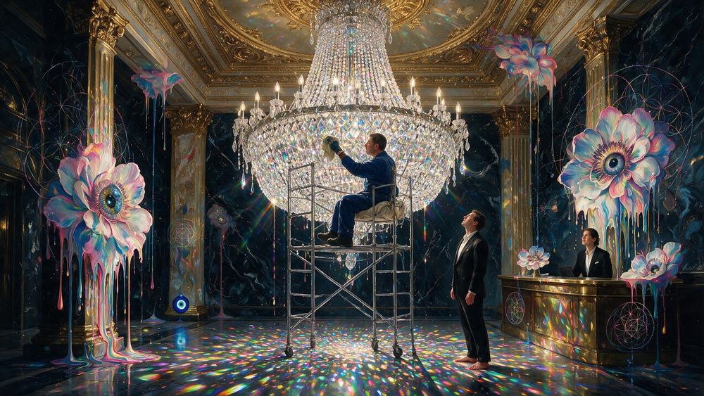 The Chandelier Cleaner