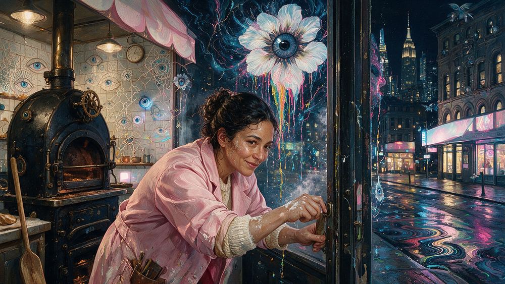 Adrienne Ballard, a slicer mechanic who keeps the hundred year old machines running