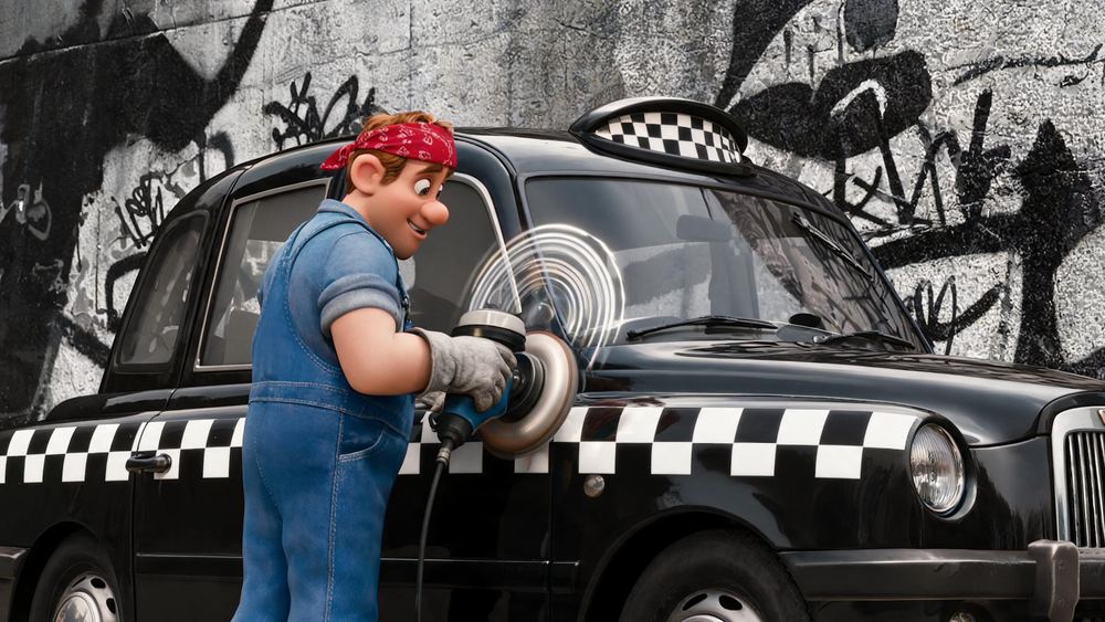 The Vintage Checker Cab