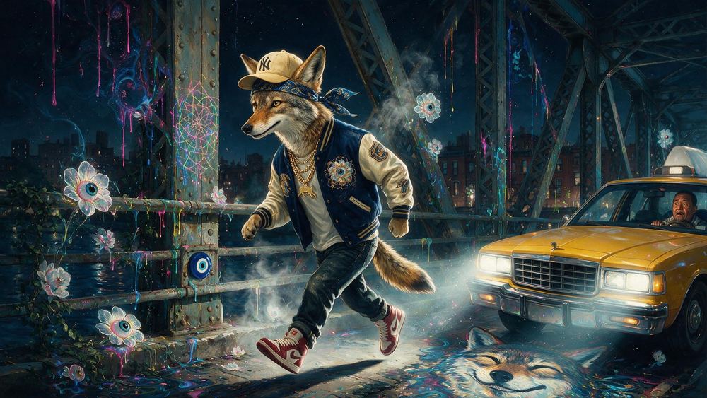 The Coyote on the Bridge