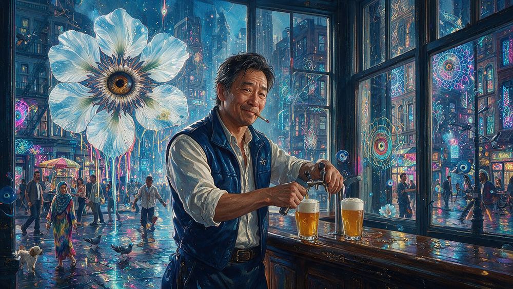 Kenji Ng, a bartender who has never once made a cocktail with a name