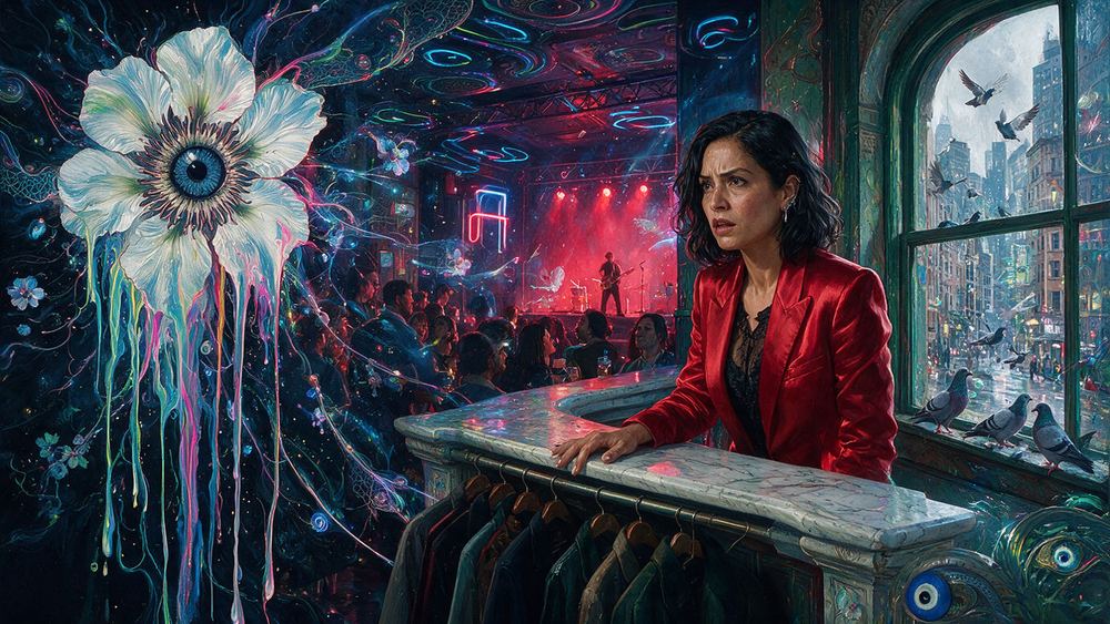 Xiomara Betancourt, a woman who worked the coat check and heard everything