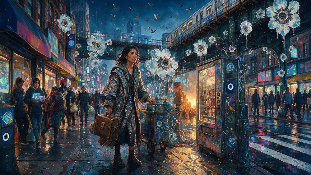 The Woman Who Arrived Yesterday