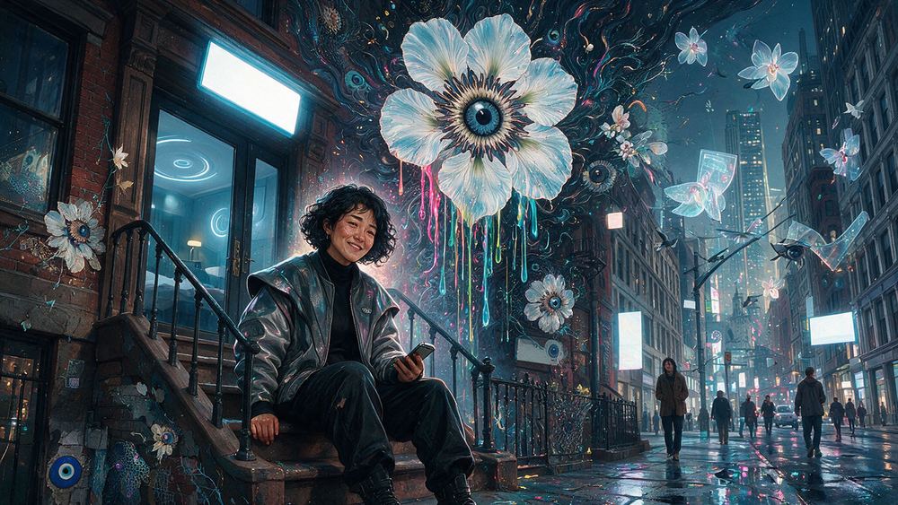 Ming-hua Ishikawa, a girl whose apartment exists only as a backdrop