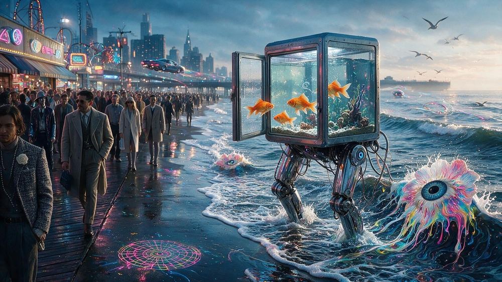 The Aquarium That Walked to the Sea