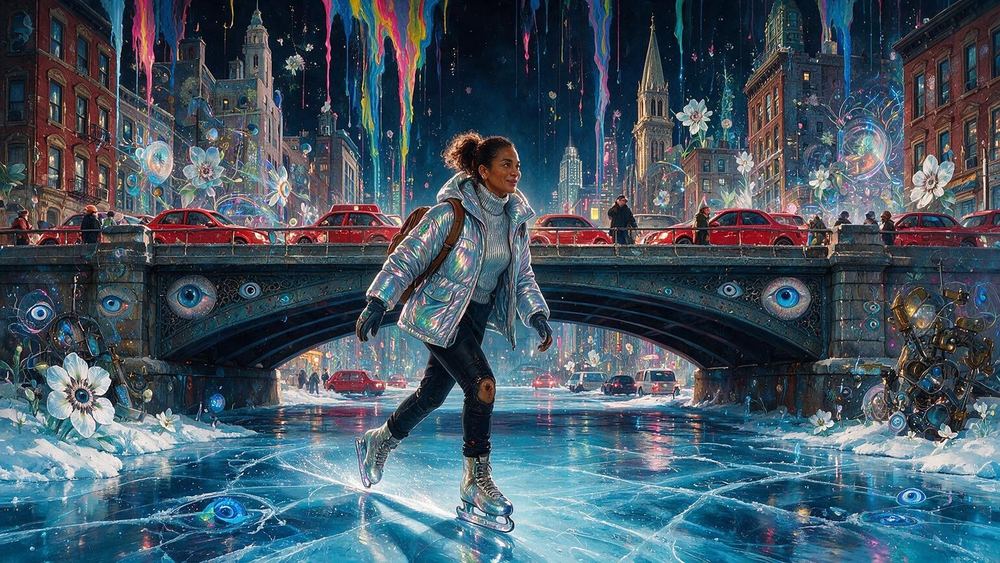 The Ice Skater Who Commutes
