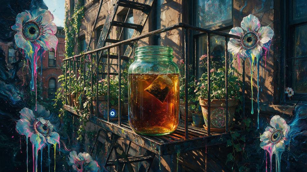 The Fire Escape Sun Tea