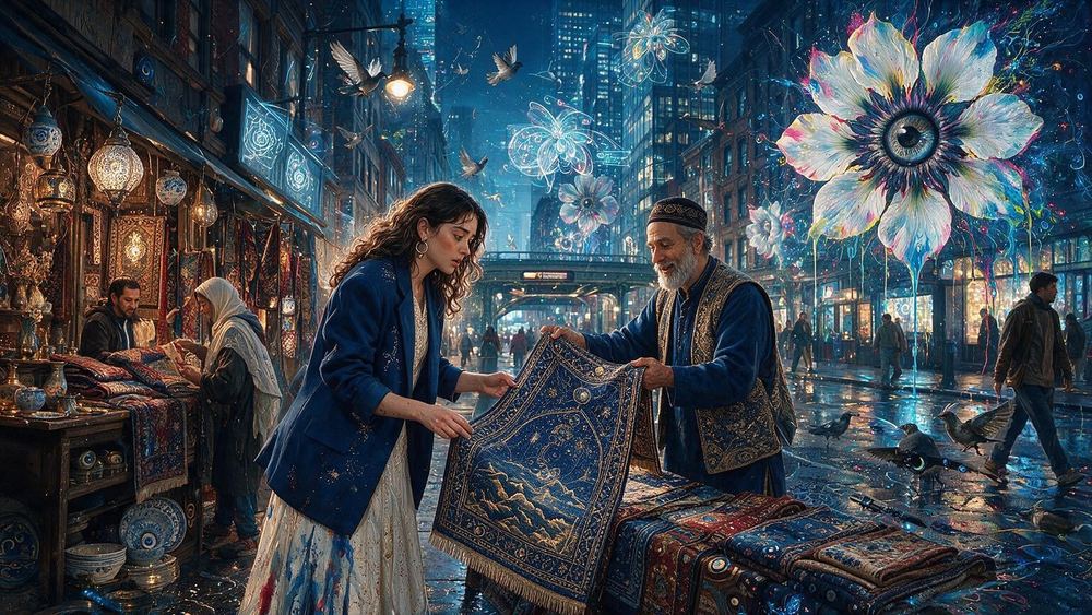 The Prayer Rug Seller of Steinway Street