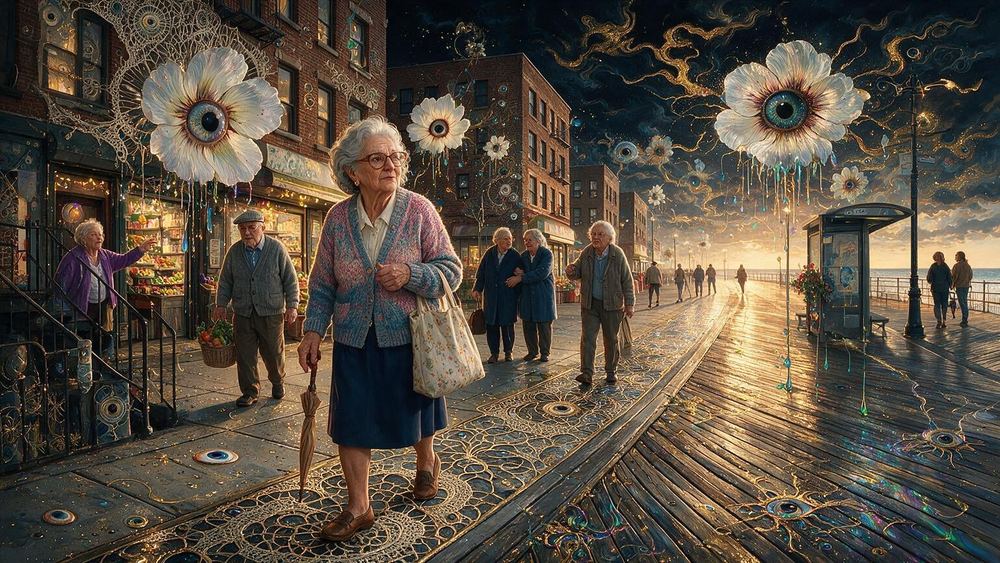 The Sidewalk That Moves for the Elderly