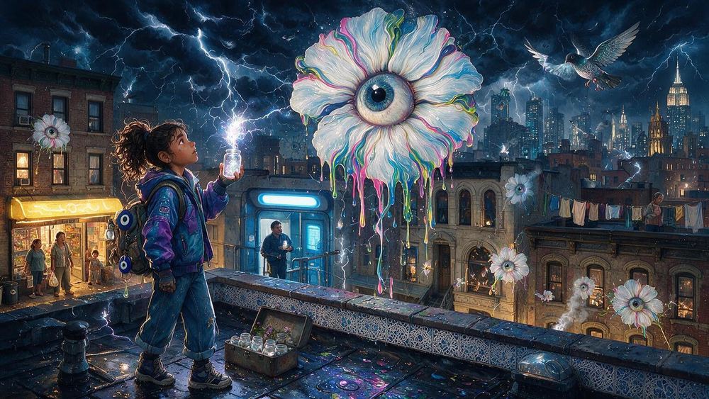 The Girl Who Collects Lightning